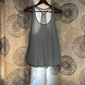 Lululemon Light Grey Tank Top